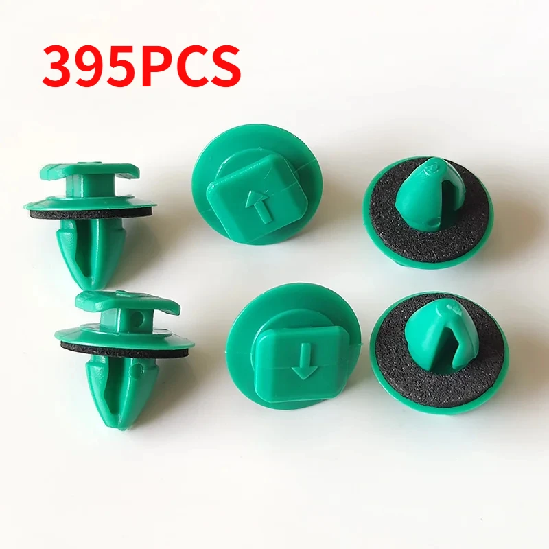 395PCS Wheel Arch Flare Trim Moulding Clips For Fiat 500X Jeep Renegade Alfa Romeo 71748293 Door Post Trim Side Fender Fastener