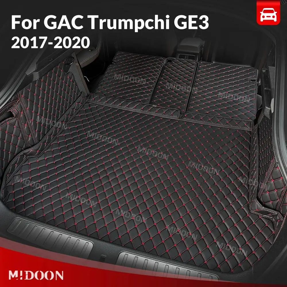 

Auto Full Coverage Trunk Mat For GAC Trumpchi GE3 2017-2020 Car Anti-dirty Pad Protective Pad Cargo Liner Interior Accessories