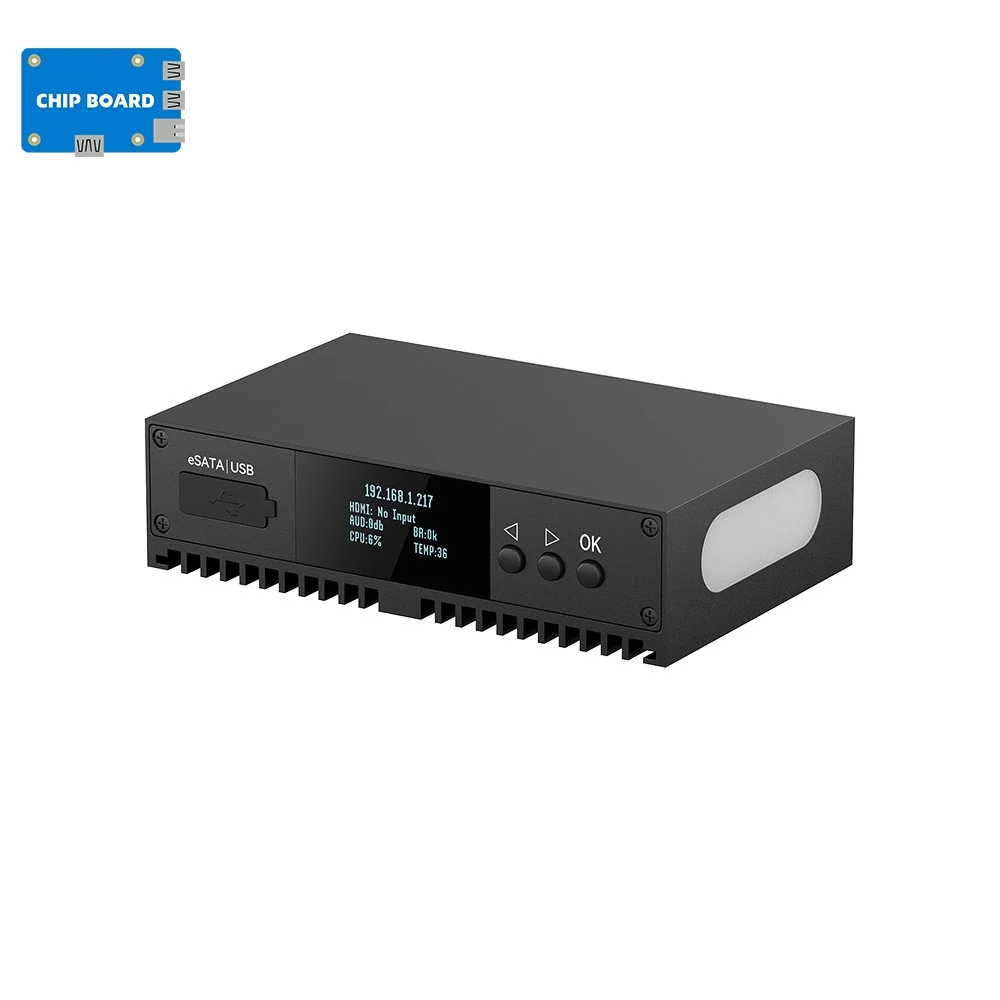 LinkPi VGA1 1-channel VGA Capture Decoder HD Encoder H265 Multi-platform Live Box Artifact NDI SRT RTMP WIFI 6 Supports 1080p60