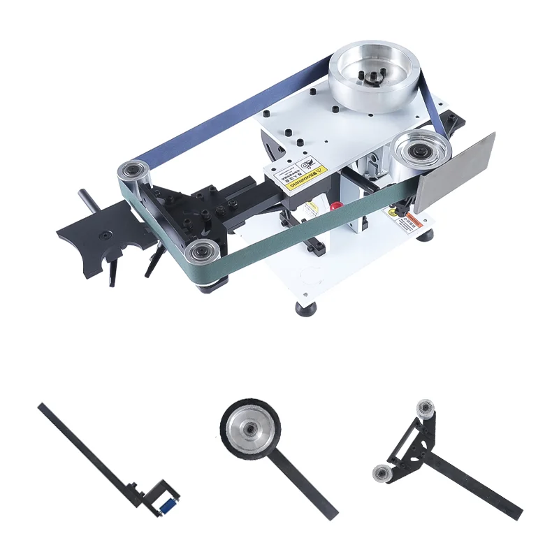 Multi Function Electric Professional Desktop Metalworking Belt Sander Machine for Metal Knife Sharpening