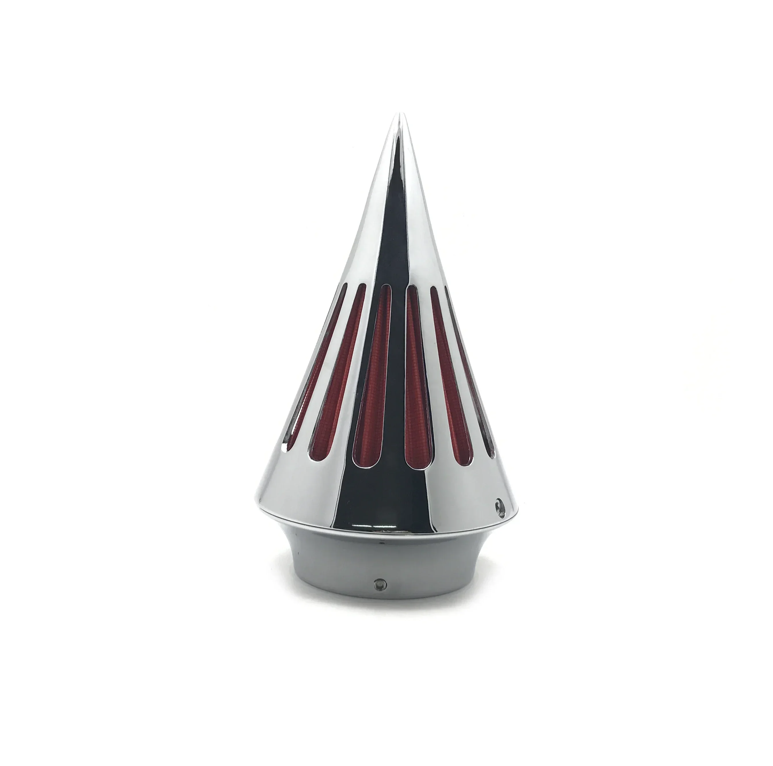 Chrome/Black Air Cleaner Filter for 2001-2009 Harley Davidson Softail Fat Boy Dyna Street Bob Wide Glide image 3