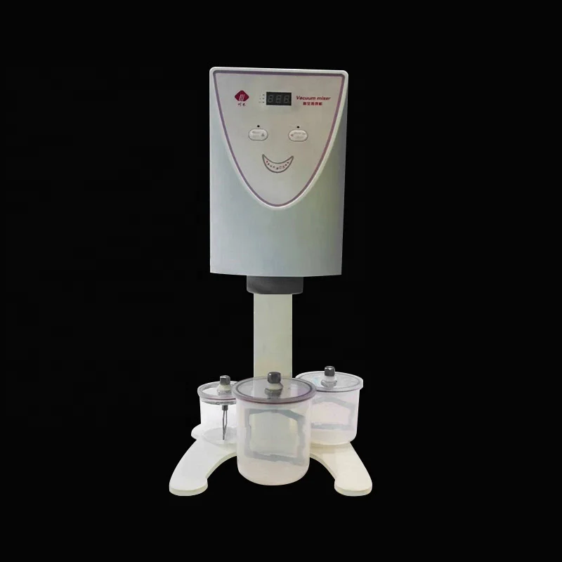 Dental Lab Vacuum Mixer Plaster Alginate Impression Materials Mixing Machine