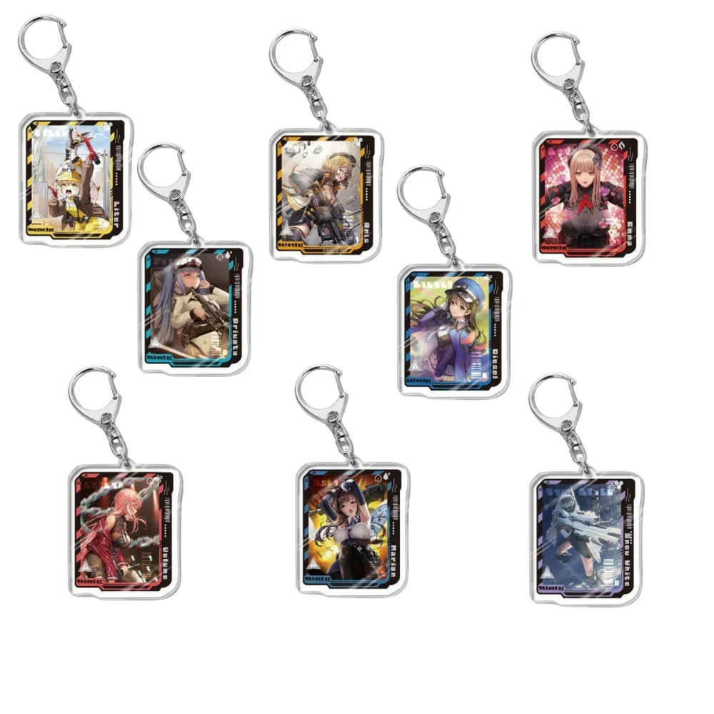 New Anime Nikke The Goddess Of Victory Figure Stand Model Girl Boy Cosplay Acrylic Keychain Model Plate Desk Decor Series