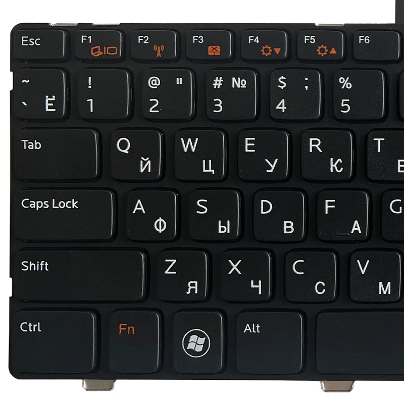 Russian laptop Keyboard for Dell Inspiron 15R N5110 M5110 N5110 M511R M501Z RU Black