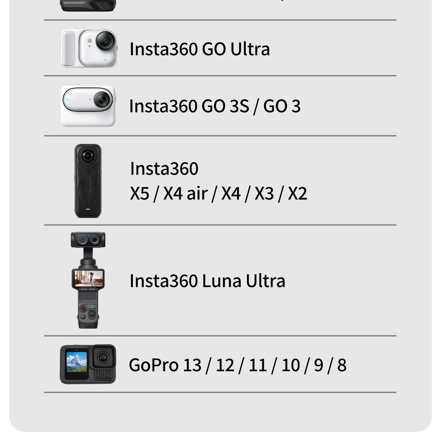 Doppelte 1/4-Zoll-ARRI-Positionierungslöcher, Schnellverschlusshalterung für 19–30 mm Selfie-Stick für DJI Osmo Insta360 GoPro Action-Kamera Vlog – Detail 13