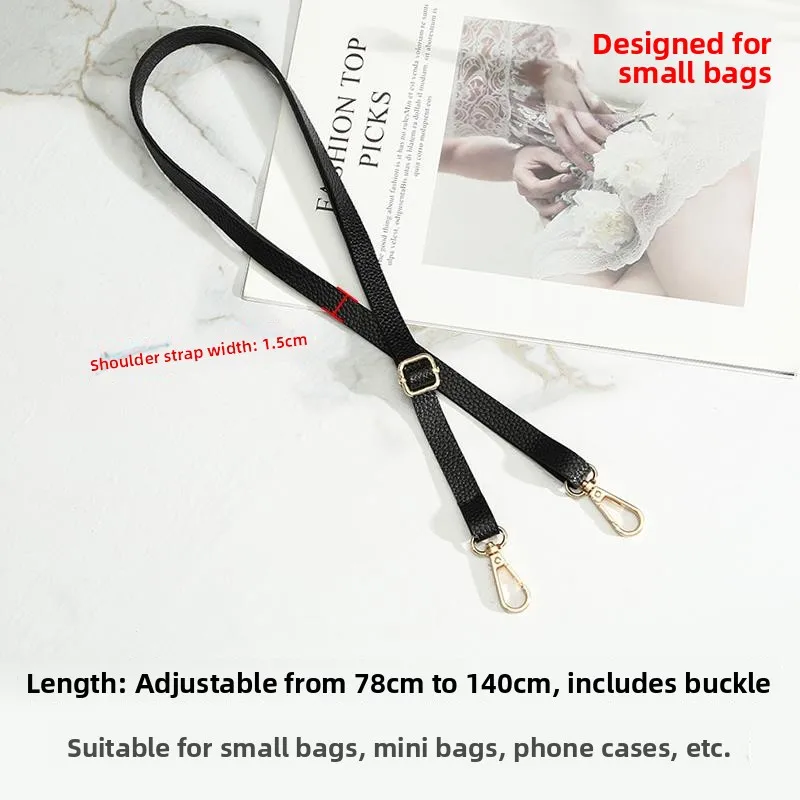 Adjustable Crossbody Bag Strap Thin Bag Belt Replacement Shoulder Strap for Handbags Satchels And Backpacks Fashion Accessory