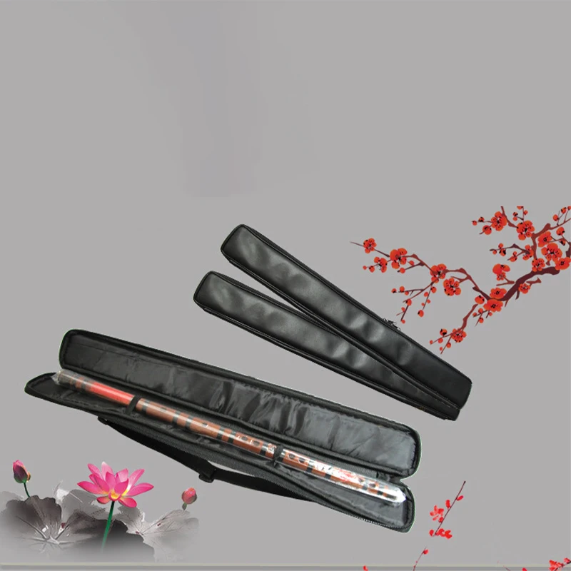 Waterproof Thickened Leather Flute Bag  Vertical Stand Storage Case for Flute, Piccolo, Saxophone & Wind Instruments image 6