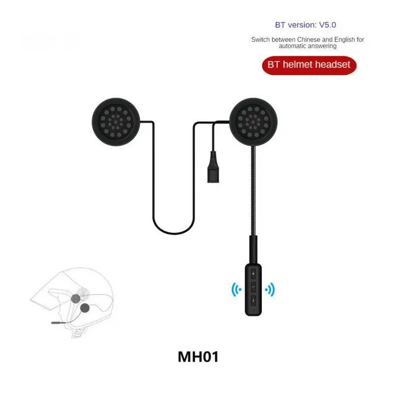 

Bluetooth-compatible Touching Long Battery Life Comfortable Design Easy Installation Noise Elimination Helmet Audio System