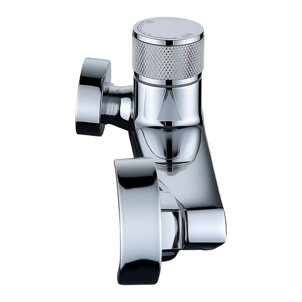 Bathroom Bathtub Faucet with Hot Cold Mixing Valve and Showerhead Switch for 130-170mm Adjustable Hole Spacing