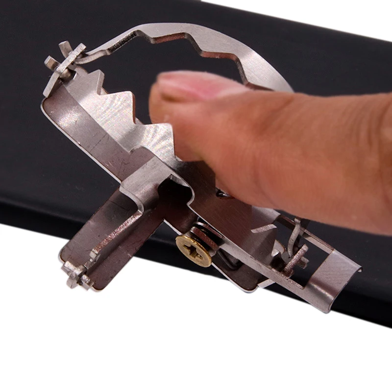 

Мини-ловушки для мыши, брелок из нержавеющей стали, мини-брелок-зажим для темперамента и индивидуальности, ювелирные изделия, подарки для мужчин и женщин