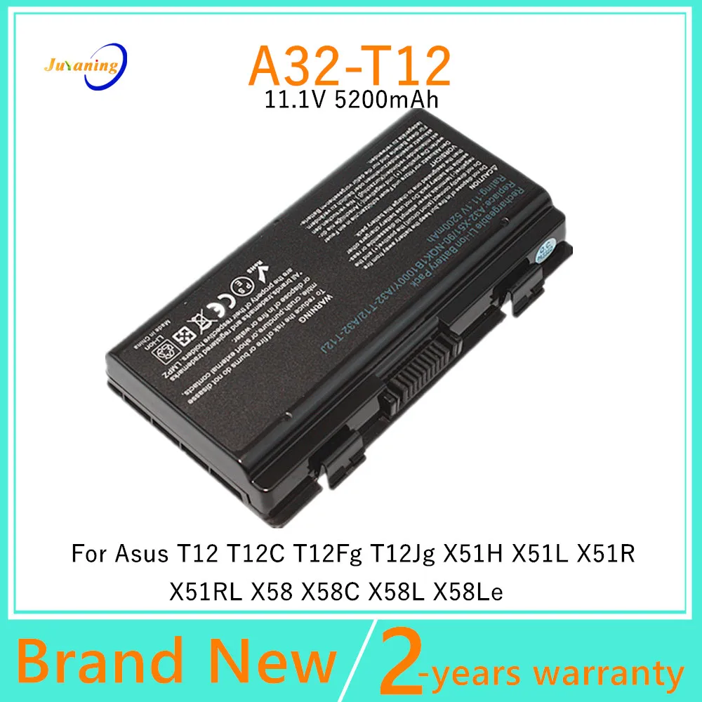 

Laptop battery For Asus T12C T12Er T12Fg T12Jg T12Ug X51H X51L X51R X51RL X58 X58C X58L X58Le A31-T12 A32-T12 A32-X51