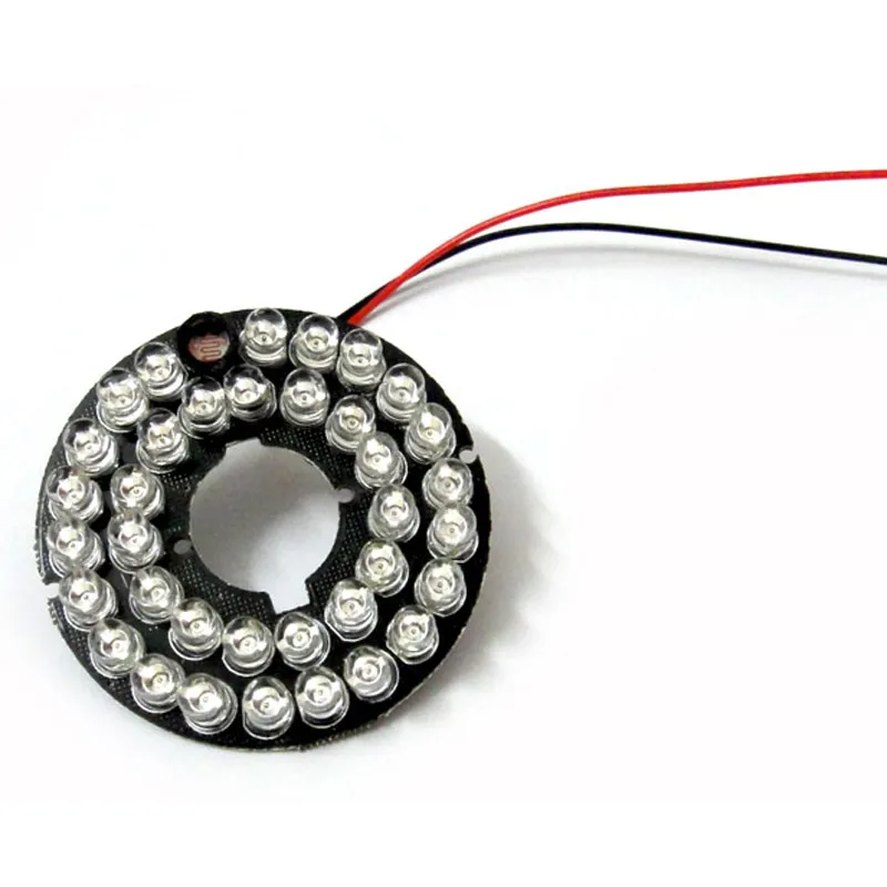 36 LEDs 5mm Infrared IR 60Degrees Bulbs Board 850nm Illuminator For CCTV Camera