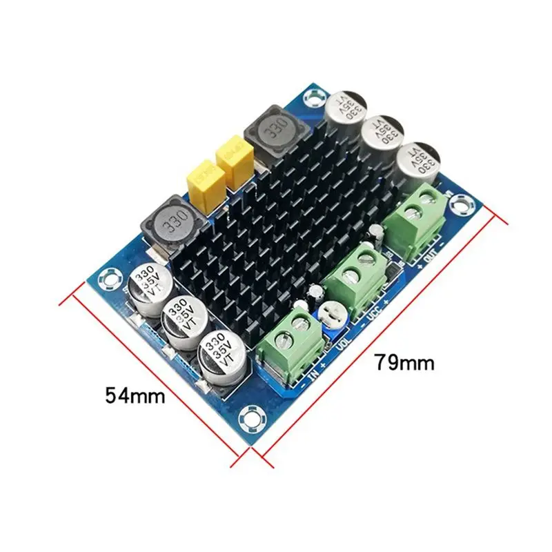 A99X 100W TPA3116D2 Mono Amplifier Board Class DC 12V-26V Digital Audio Power Amplifier Sound Board AMP
