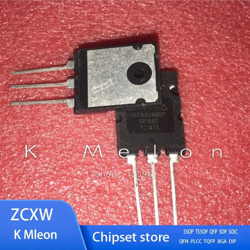 

5PCS/LOT IXFB60N80P IXFB60N80 60N80 TO-264MAX 60A 800V MOSFET