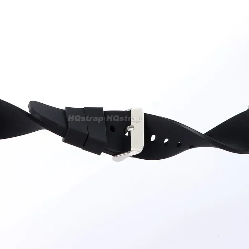 Rubber Strap 12mm 14mm 16mm 18mm 20mm 22mm 24mm Watchbands Silicone Wristband Waterproof Bracelet Quick Release Colorful Band