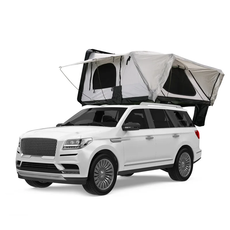 2024 Outdoor Camping Large Heavy Duty XL Hardshell Aluminum 4 5 Person Rooftop Car Roof Tents