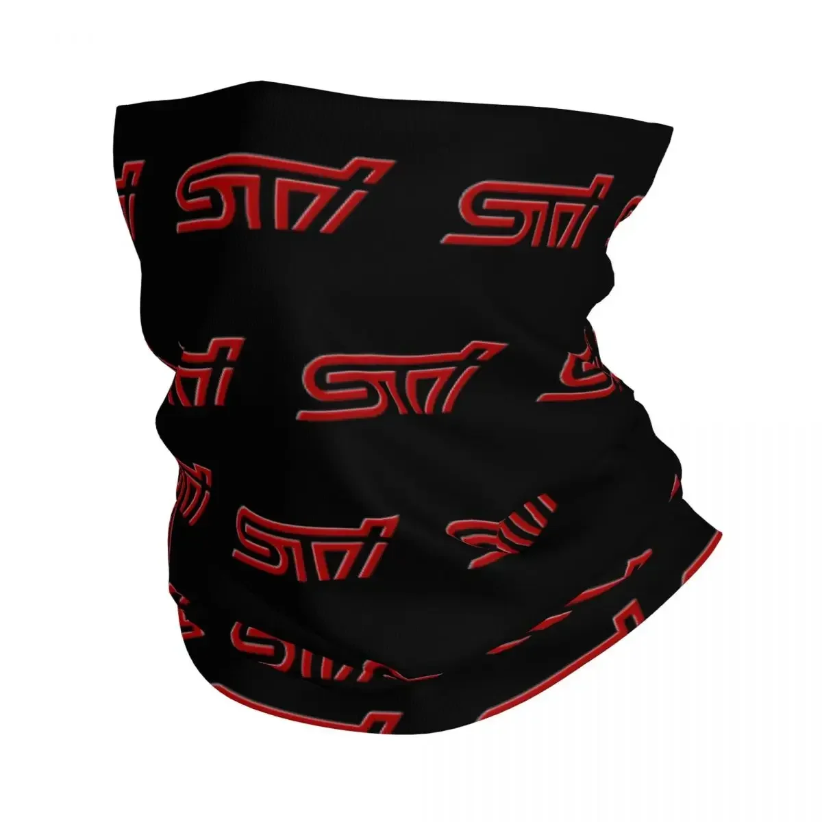 Subaru STI Car Bandana Neck Gaiter Printed Wrap Scarf Multi-use Balaclava Outdoor Sports Unisex Adult Washable