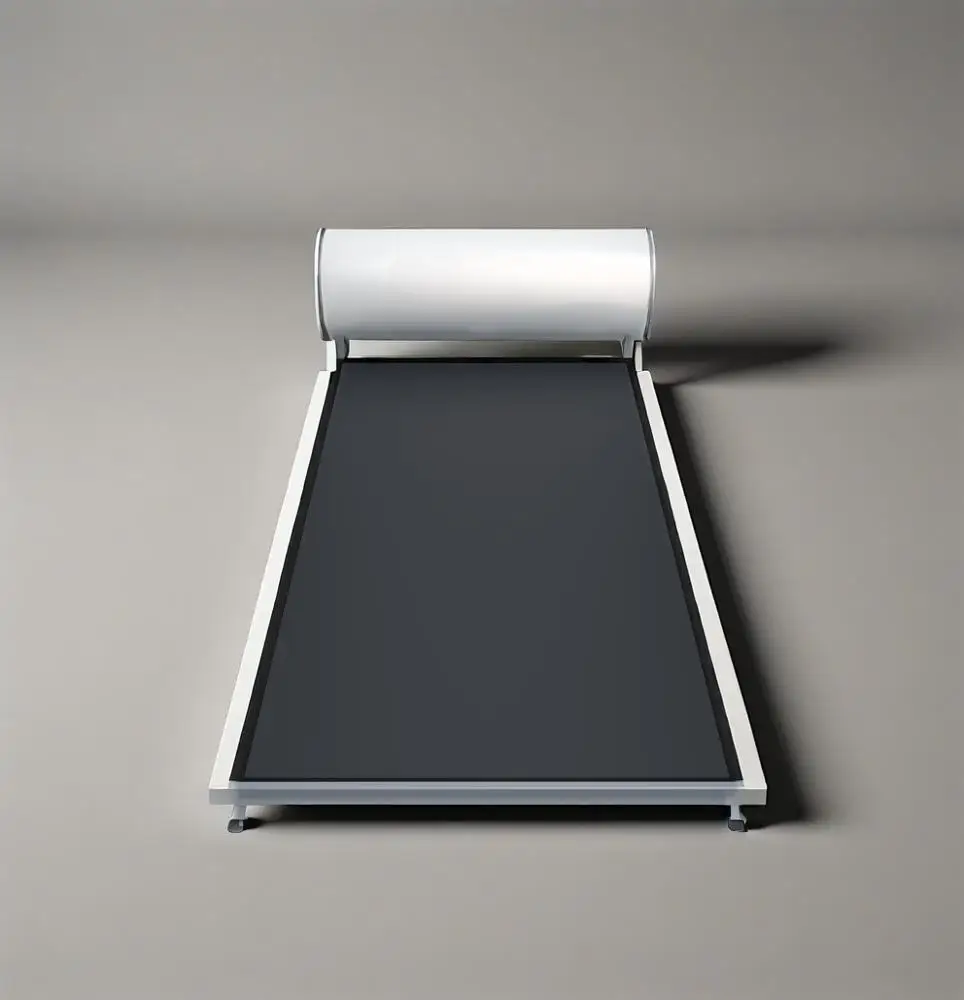 

120л Премиальный плоский солнечный водонагреватель под давлением с морозным и чешуей, эмалевый резервуар для домашнего отеля, солнечные коллекторы