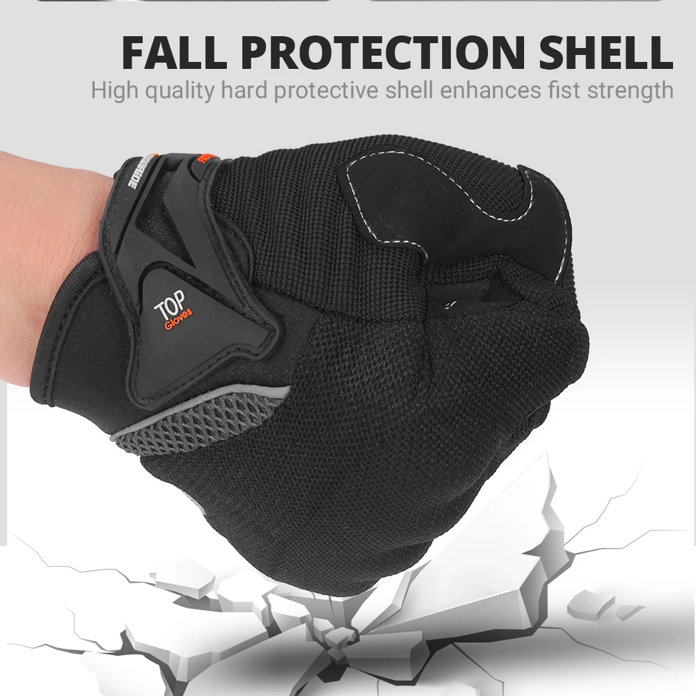 Summer Full Finger Motorcycle Gloves Men Breathable Touch Screen Motorbike Motocross Moto Biker Gloves Motorcycle Accessories - Image 5