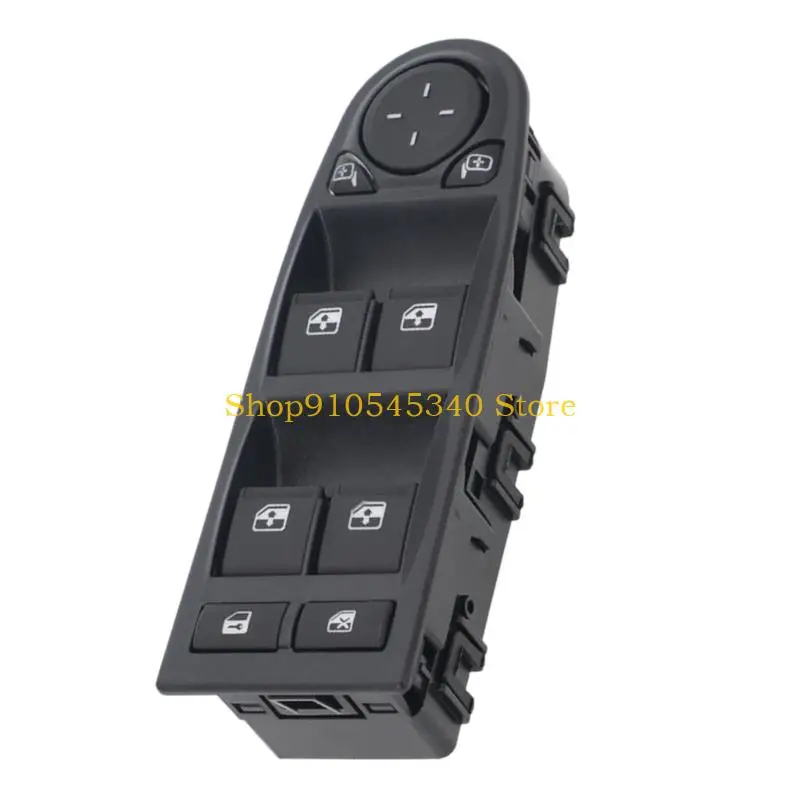 U2JA Universal 10 Terminal Window Switches Replacement Part 31633769100 Electric Window Change for 3163 23632 Automobiles
