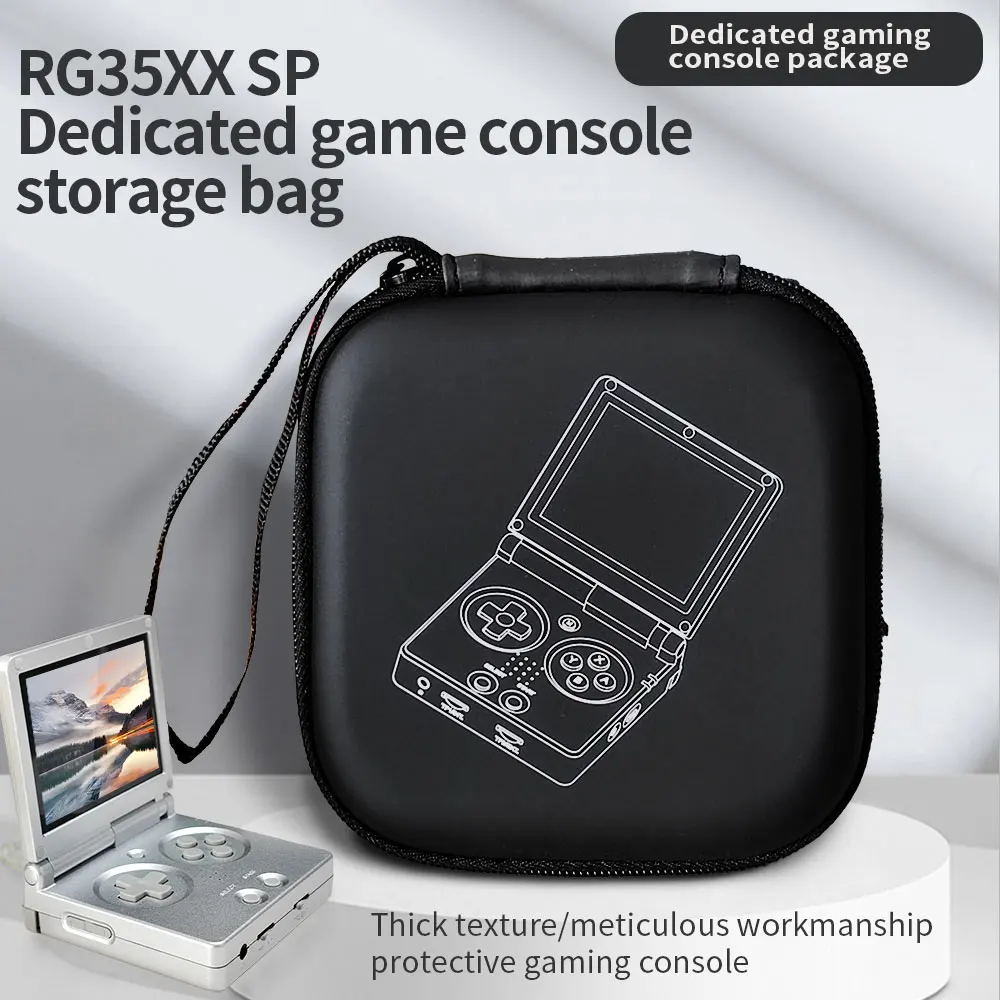 

For ANBERNIC RG35XXSP Protective Bag Portable Waterproof Protection Case for RG35XXSP Retro Game Console