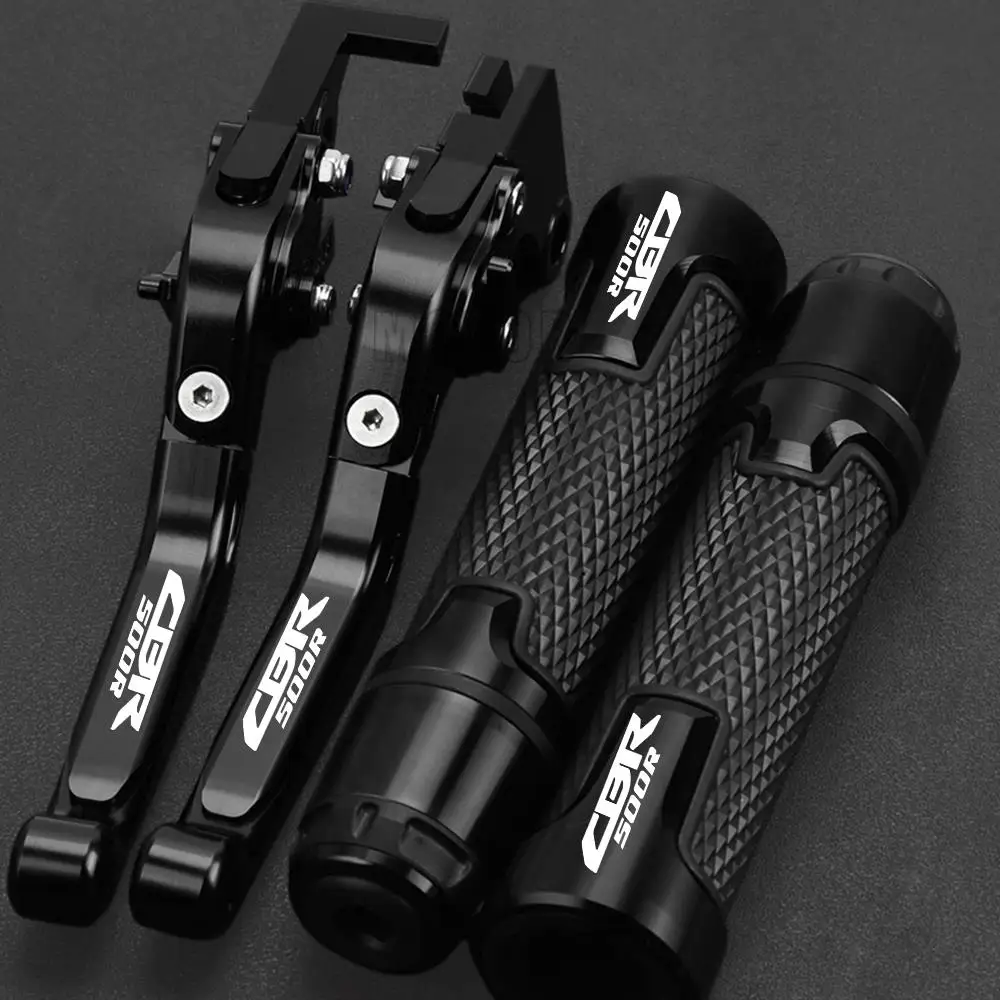 2022 2023 CBR 500R CBR 500 R Motorcycle Accessories Adjustable Brake Clutch Levers & Handlebar grips For HONDA CBR500R CBR500 R