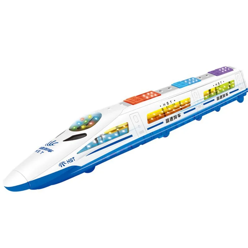 Electric simulation high-speed train Harmony China EMU high-speed rail train train educational toys boys and girls holiday gifts