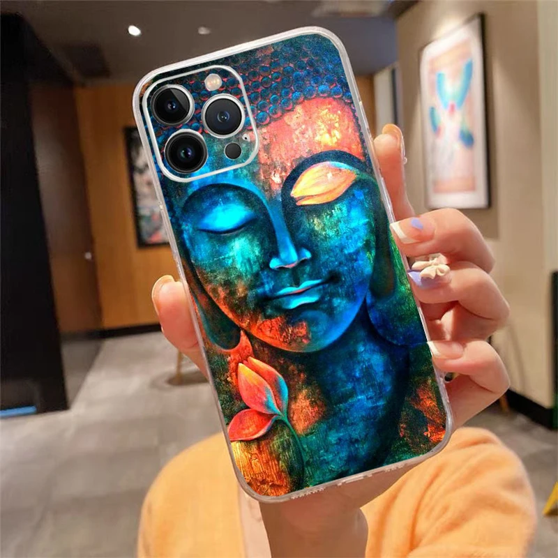 

Phone Case For iphone 17 Pro Max 17 Air 16 15 14 13 Pro Max 15 16 Pro 15Plus Gautama Buddha Budha