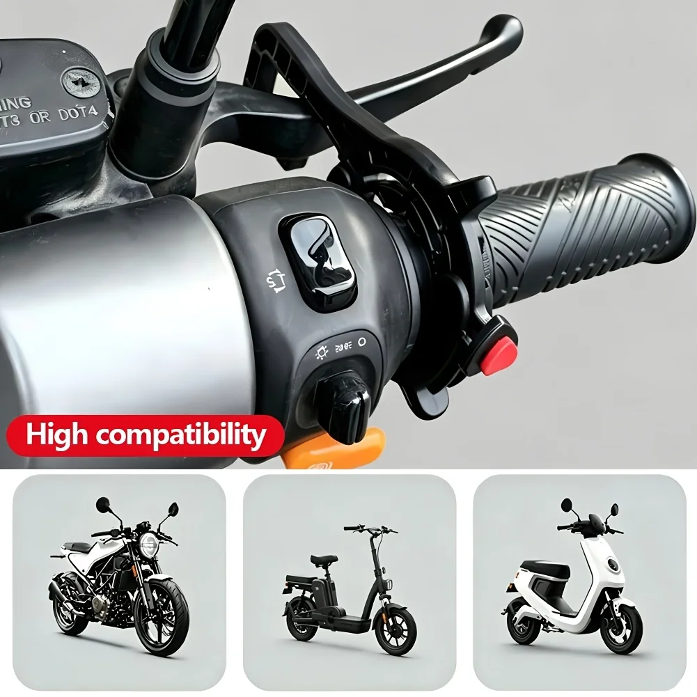 Motorrad-Tempomat Gashebel-Unterstützung Universelle Gashebelverriegelung Tempomat-Hilfe für E-Bike Roller Langstrecken-Gashebelstabilisator – Detail 3