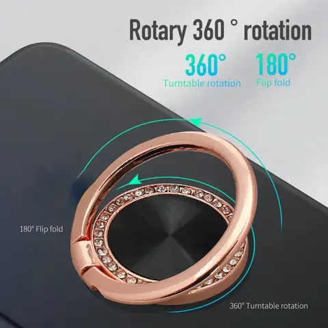 फिंगर रिंग मोबाइल फ़ोन होल्डर स्टैंड 360 डिग्री फ़ोल्डेबल मैग्नेट मेटल हैंड बैंड ब्रैकेट पोर्टेबल फ़ोन एक्सेसरीज़ 8 best sales हाथ पकड़ने वाला - №2
