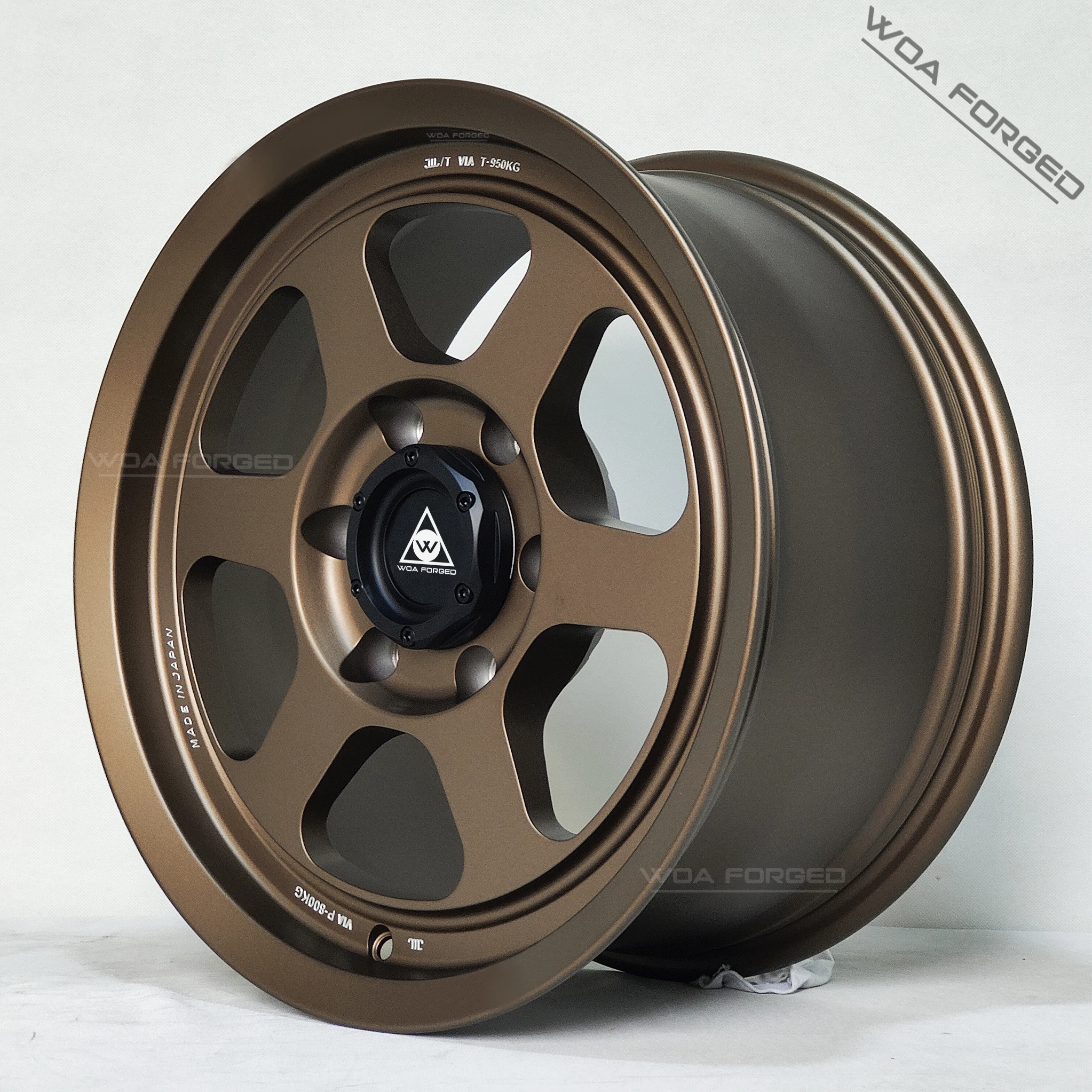 

WOA Forged High-quality Racing Wheel Design 5x112 5x120 Bronze Finish 19 20 21inch Multi-spoke Interlocking Wheel Rims for TE37