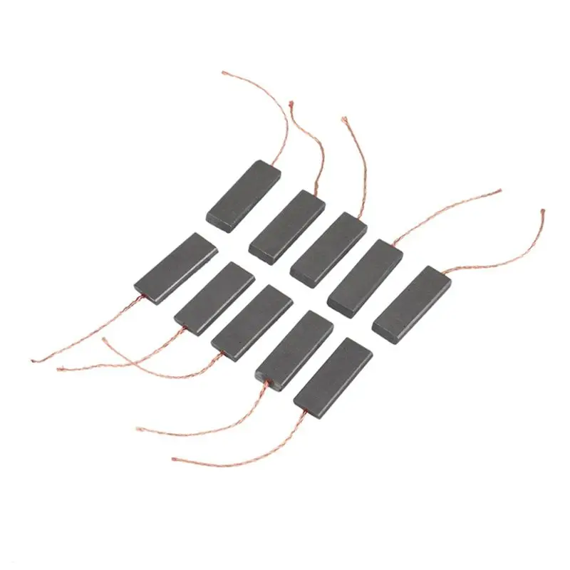 AS94-20Pcs Carbon Brushes Motor Carbon Brushes For Siemens Drum Type Washing Machine Parts 5X13.5X40mm