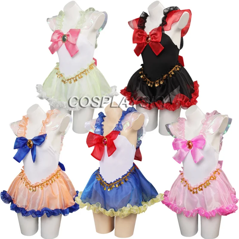 Sexy kawaii Tsukino Usagi cosplay fantasy summer swimsuit anime Seaman cosplay moon disguise costume adult women outfit lingerie