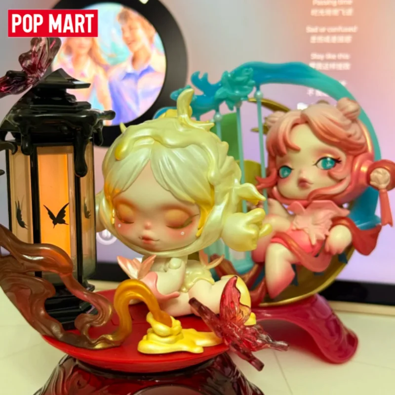 

POP MART SKULLPANDA The Mirage Series Blind Box Guess Bag Original Toys Doll Cute Anime Figure Ornaments Gift
