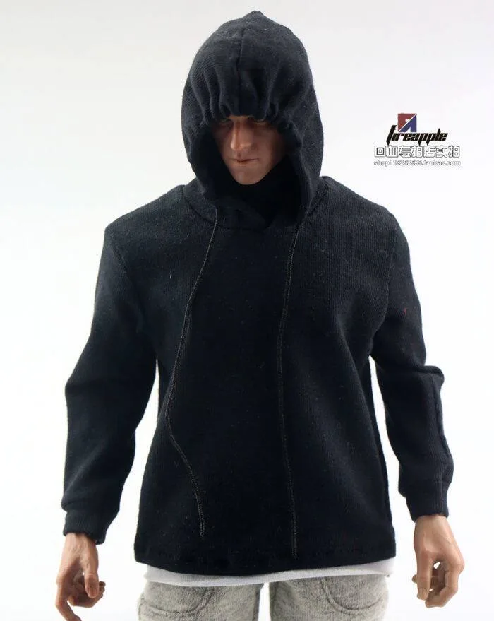 1/6 scale male hoodie Fake two-piece top fit 12 inches action figure  JIAOU DOLL TBL