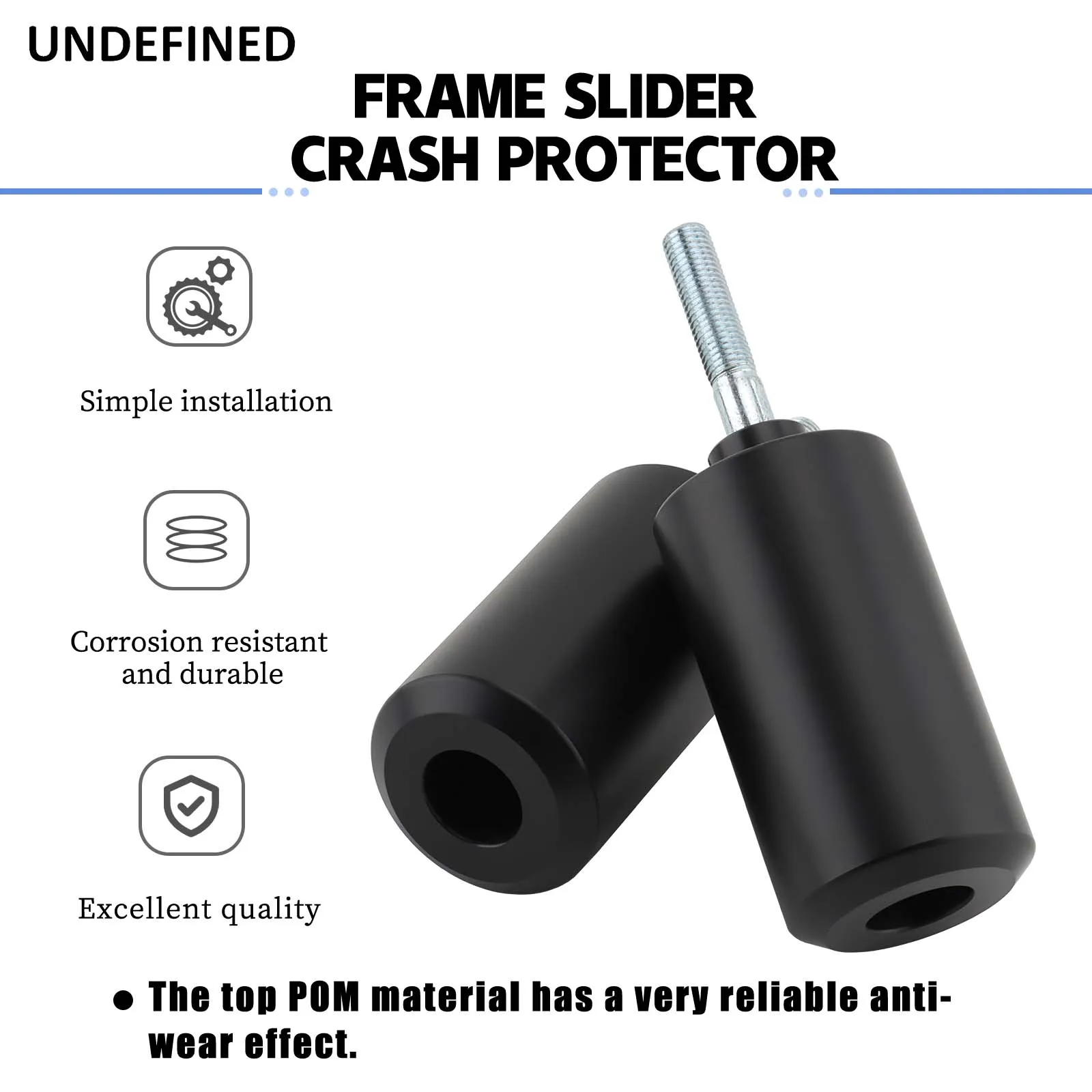 

MT09 Frame Slider Crash Protector For Yamaha MT-09/SP TRACER 900 9/GT 2022 2023 2024 9GT Motorcycle Falling Protection Crash Pad