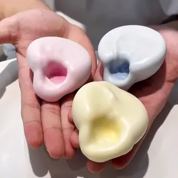 Komik Duyusal Oyuncaklar Şekillendirilebilir Sıkma Oyuncak El Yapımı Top Fidget Tutam Oyuncak Rahatlatıcı Yaratıcı Stres Giderici Oyuncak Çocuk Hediye