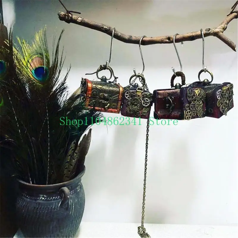 

5asd Steampunk Shoulder Bag Gothic Gears Crossbody Purse Steampunk Bag Jewelry