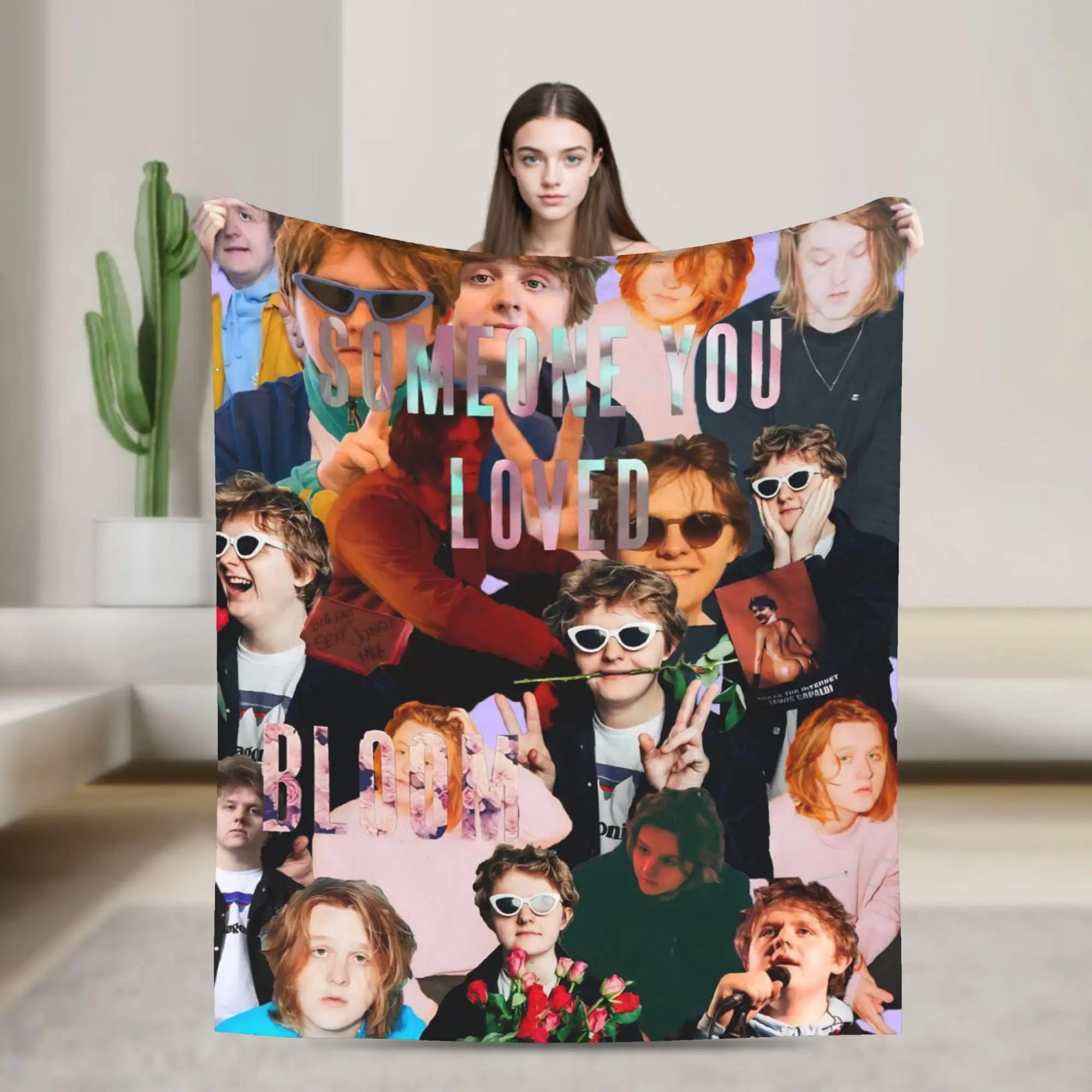 Lewis Capaldi Tour 2026 Blanket Super Soft Warm  Throw Blankets for Sofa 50x60 Inch Multiple Sizes Quilt
