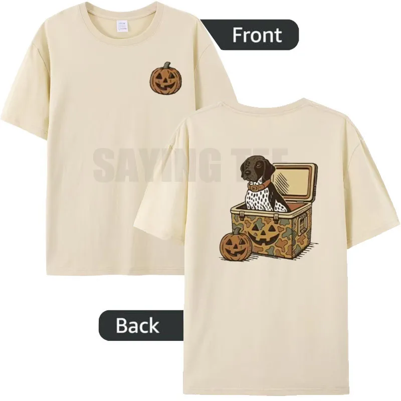 Perro Halloween Beauceron Jack O Lantern calabaza camiseta Y2k diseño gráfico traje perro salchicha amante diciendo camiseta Top regalo novedoso
