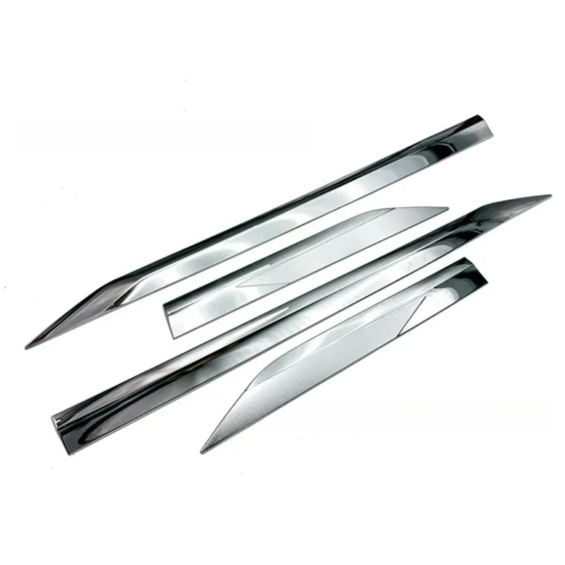For Toyota RAV4 RAV 4 2019-2021 2022 2023 2024 Chrome Side Door Body Trim Door Streamer Panel Line Molding Strip Car Accessories