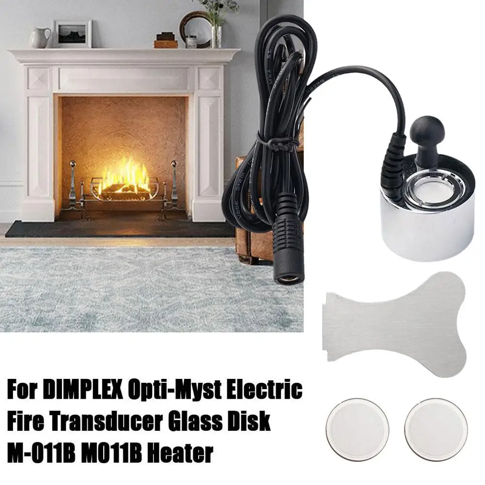 Electric Fire Glass Disc Transducer For Dimplex Opti-Myst M-011B Heater Opti-Myst Electric Wall Fire, Transducer Discs Tool Y8H8