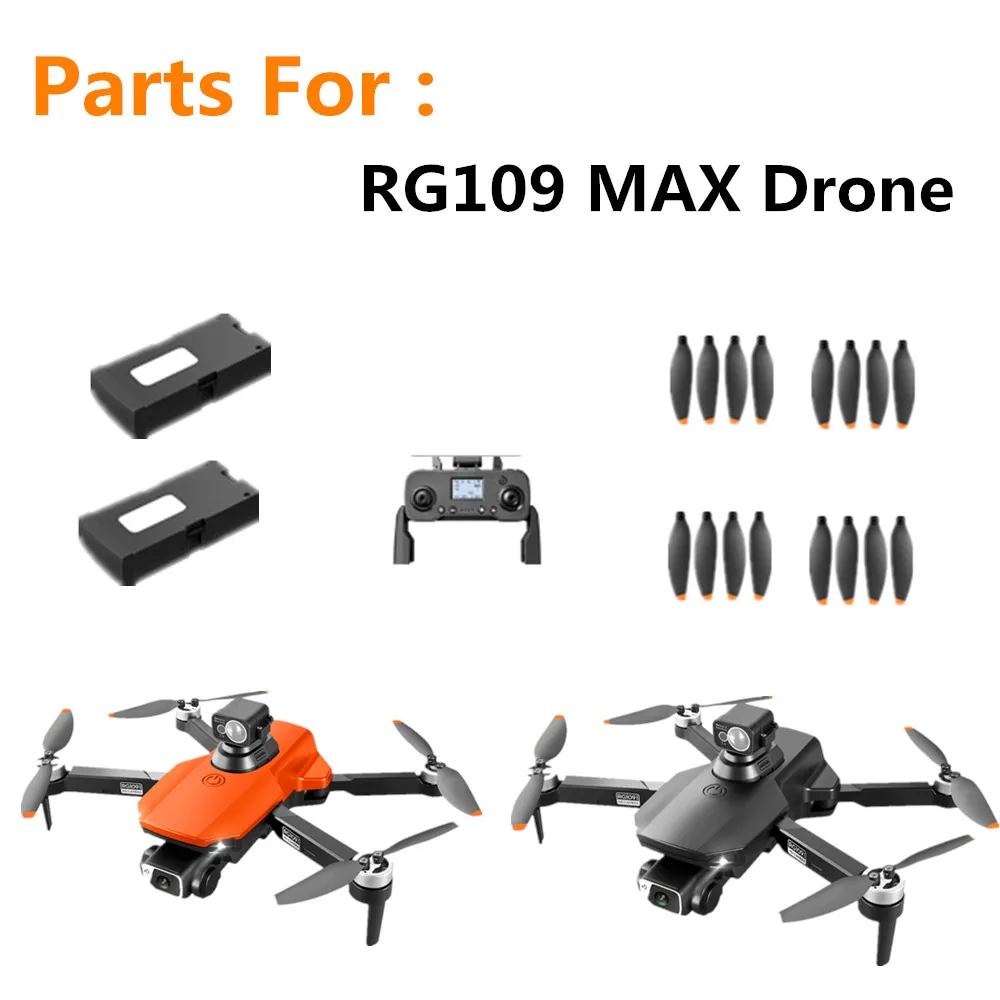 RG109 MAX GPS Drone Battery  7.4V 3000mAh /Propeller Blade / RG109 MAX Dron Spare Parts Original Accessories