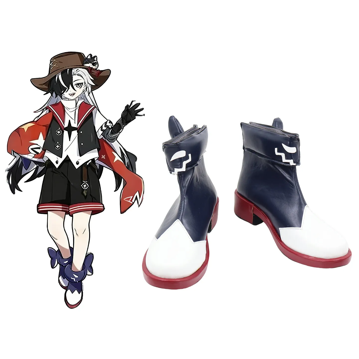 Honkai: Star Rail Boothill Cosplay Boots Custom Made Shoes Any Size