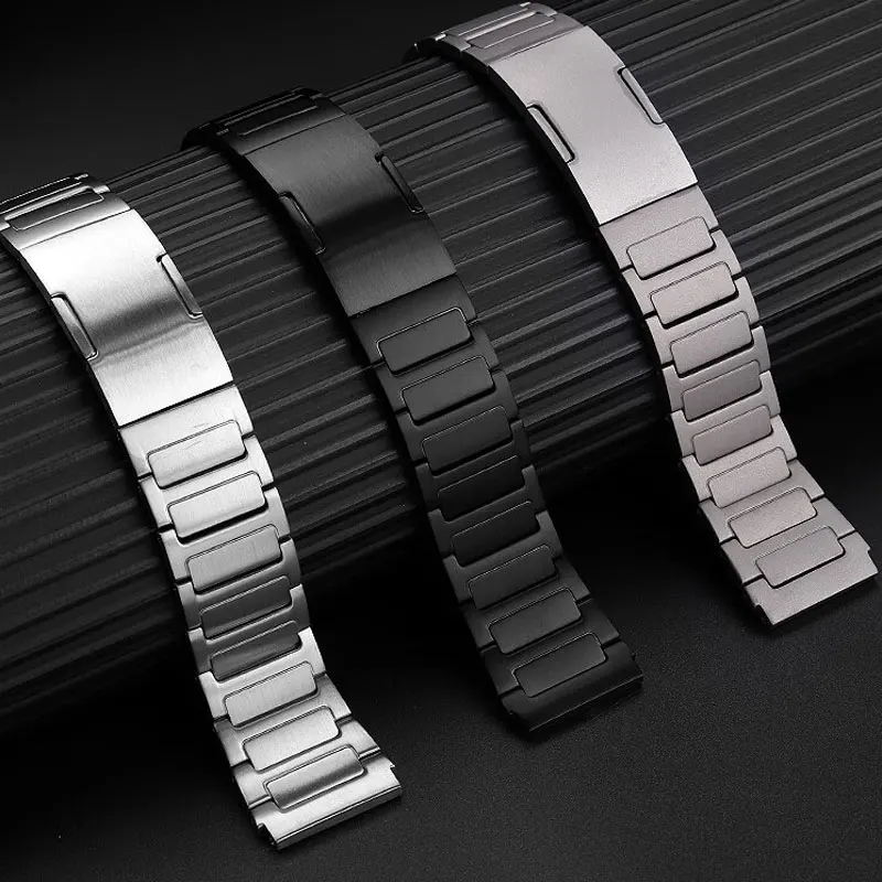 23mm men's wristband for Casio mountain watch watchband PRW-60Y/50Y/51Y/70Y/30 series titanium alloy watch strap