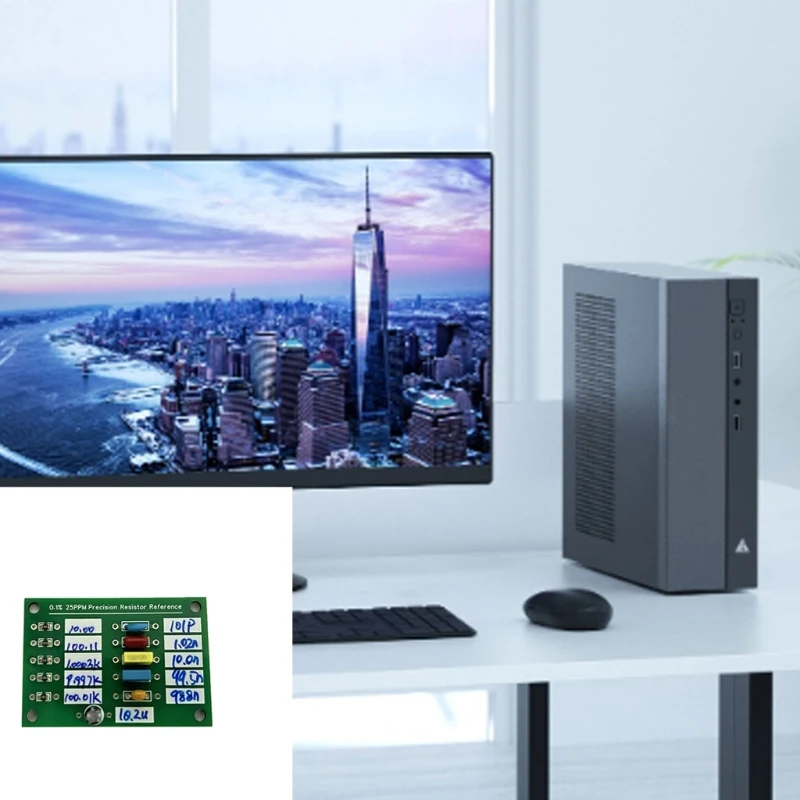 Điện Trở Tiêu Chuẩn Bảng Điện Trở Tham Khảo Tấm 0.1% 25PPM Kháng Dropshipping