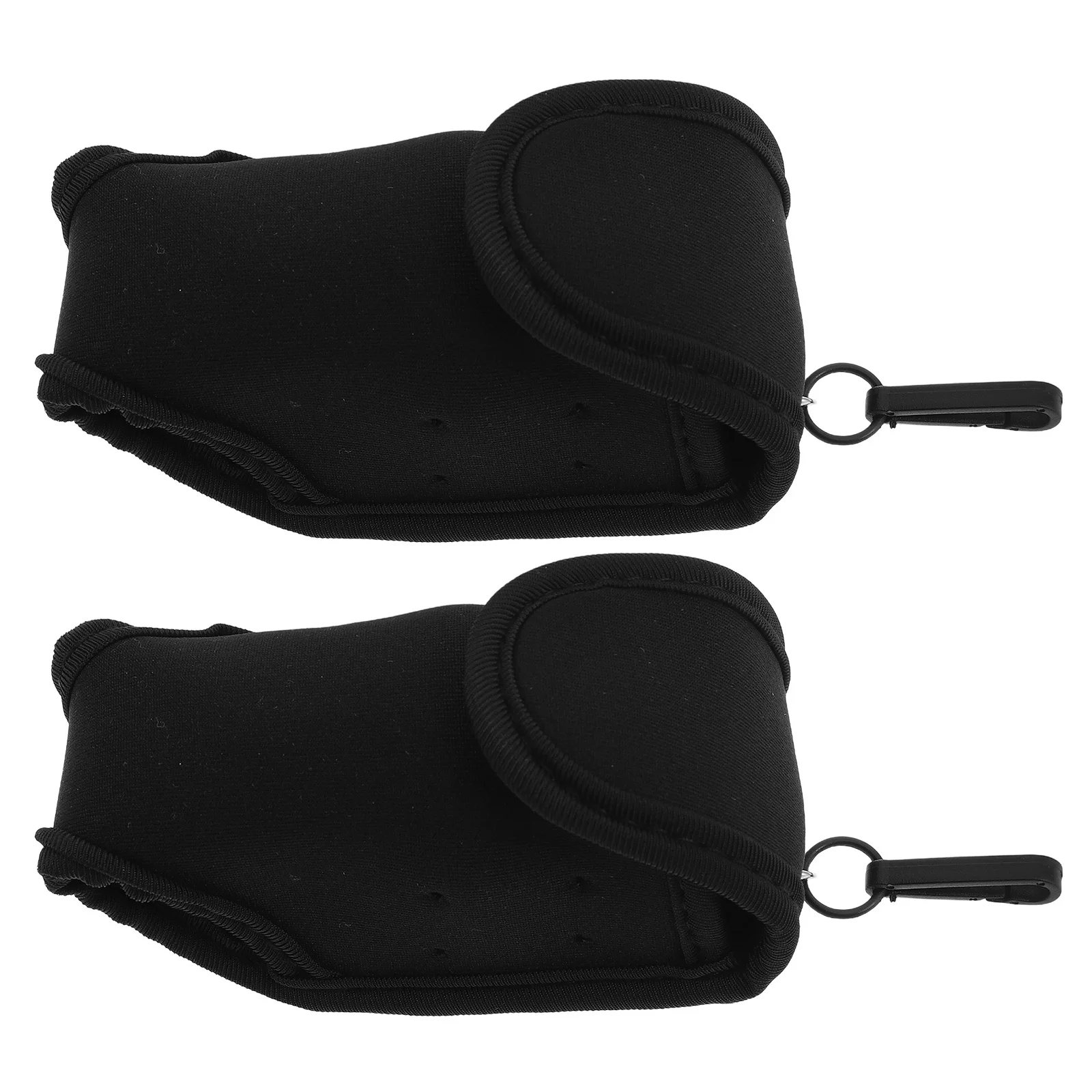 2 قطعة حقيبة كرة الجولف الزرقاء المحمولة المدمجة التخزين المنظم خفيفة الوزن حامل الخصر السفر حمل الحقيبة ملحقات الغولف #4