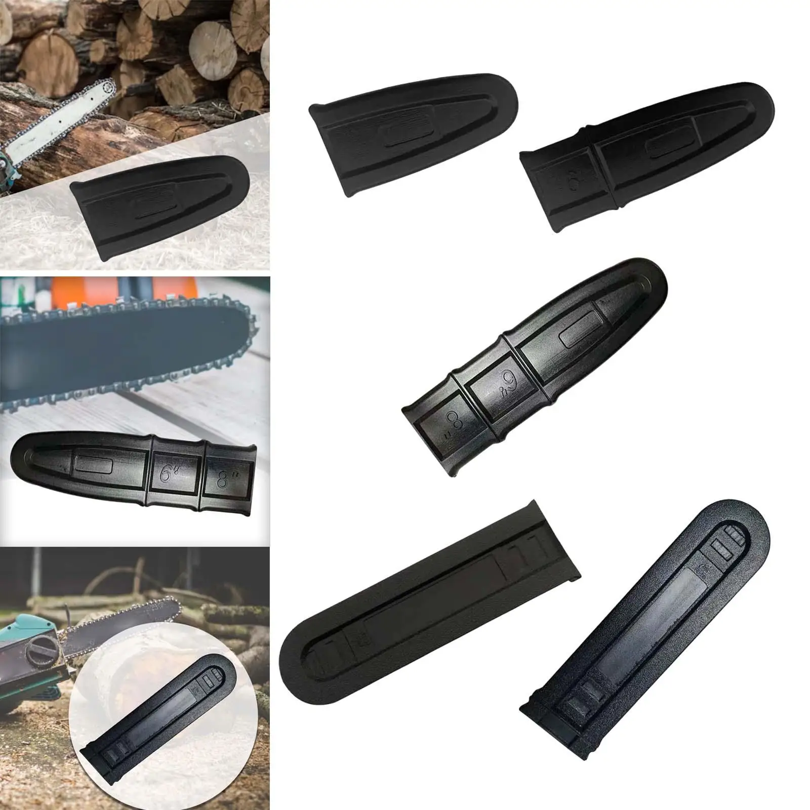 Plastic Scabbard Cover Guide Bar Protect Chain Rod Sleeve for Chainsaw Effective Pruning Guard Tool
