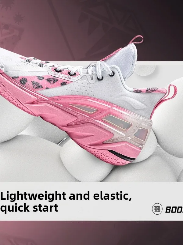 

2024 Anti-Five 4 Baskeall oes Lightweight High Rebound Mid-Cut Men's Outdoor Court Footwear ABFU05B Breathable