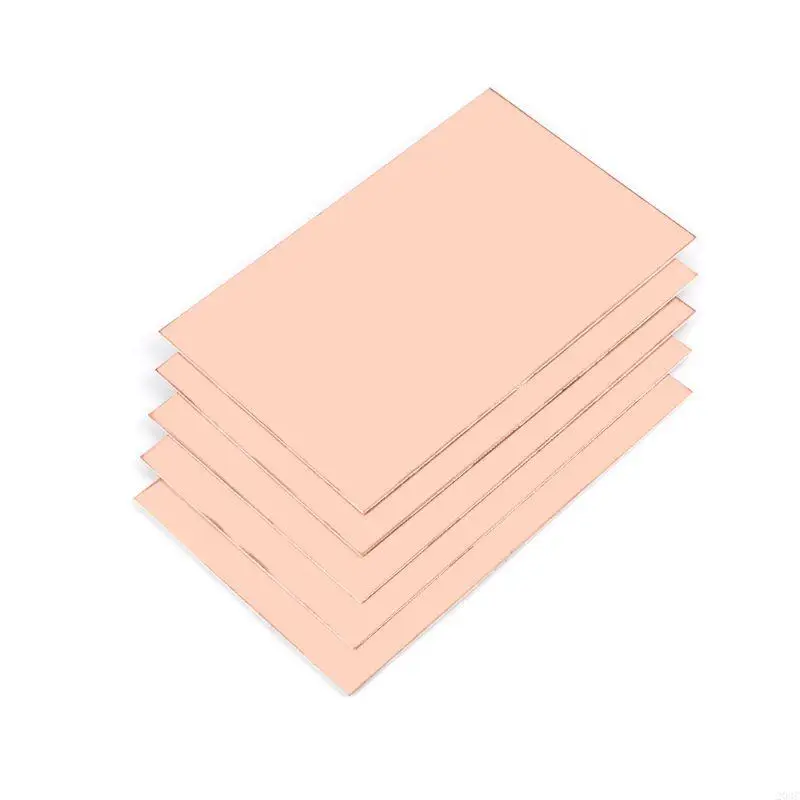 203C 5 Pcs 10x15cm CCL Single Side PCB Clad Laminate Board FR-4 Glassfiber Epoxy Material for Etching DIY Pcbs